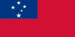 Flag of samoa flag.