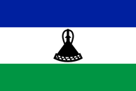 Flag of lesotho flag.