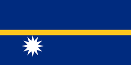Flag of nauru flag.