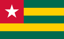 Flag of togo flag.